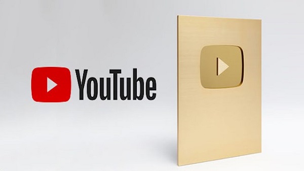 1 triệu đăng ký được nút vàng youtube