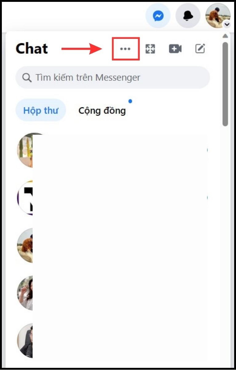 Cách bỏ hạn chế trên Messenger trên máy tính