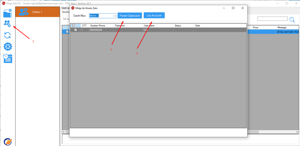 Nhân bản zalo pc