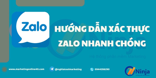 cách xác thực tài khoản zalo