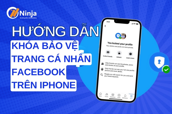 Khóa bảo vệ trang cá nhân facebook trên iphone cực dễ dàng