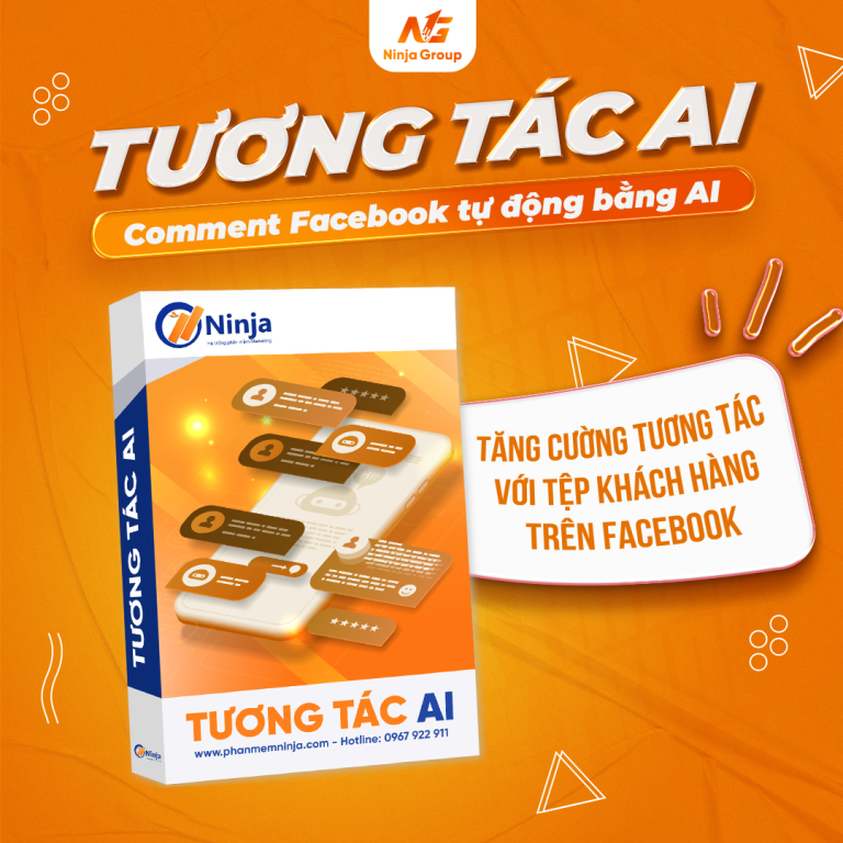 Phần Mềm Comment tự động AI – Tăng tương tác facebook